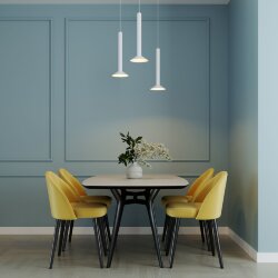 Светильник подвесной светодиодный Fest 7W 3000K белый 50315 LED