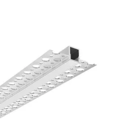 Алюминиевый профиль встраиваемый в гипсокартон 343 (2500*52,1/12,1*13,3мм с рассеивателем)