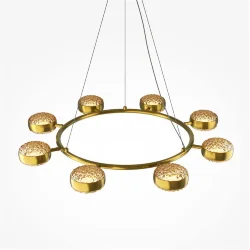 Подвесной светильник Mind 3000К 80Вт (Латунь)