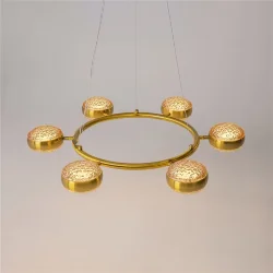 Подвесной светильник Mind 3000К 60Вт (Латунь)