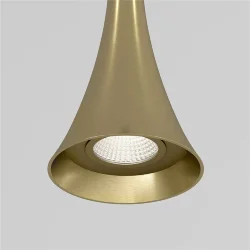 Светильник подвесной светодиодный Hall 5W 4000K латунь 50314 LED (068820)