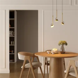 Светильник подвесной светодиодный Join 7W 3000K латунь 50313 LED (068619)