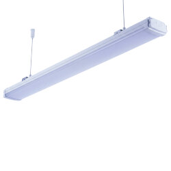 ULO-K21A 20W-5000K-L62-K IP65 WHITE Светильник линейный светодиодный подвесной, Белый свет 5000K, 2200Лм, 625х84х44мм, Корпус белый, TM Uniel