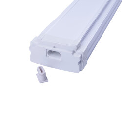 ULO-K21A 20W-5000K-L62-K IP65 WHITE Светильник линейный светодиодный подвесной, Белый свет 5000K, 2200Лм, 625х84х44мм, Корпус белый, TM Uniel
